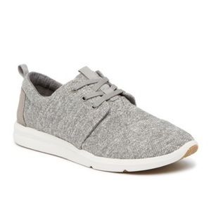 Toms Del Rey Grey Marled Sneakers